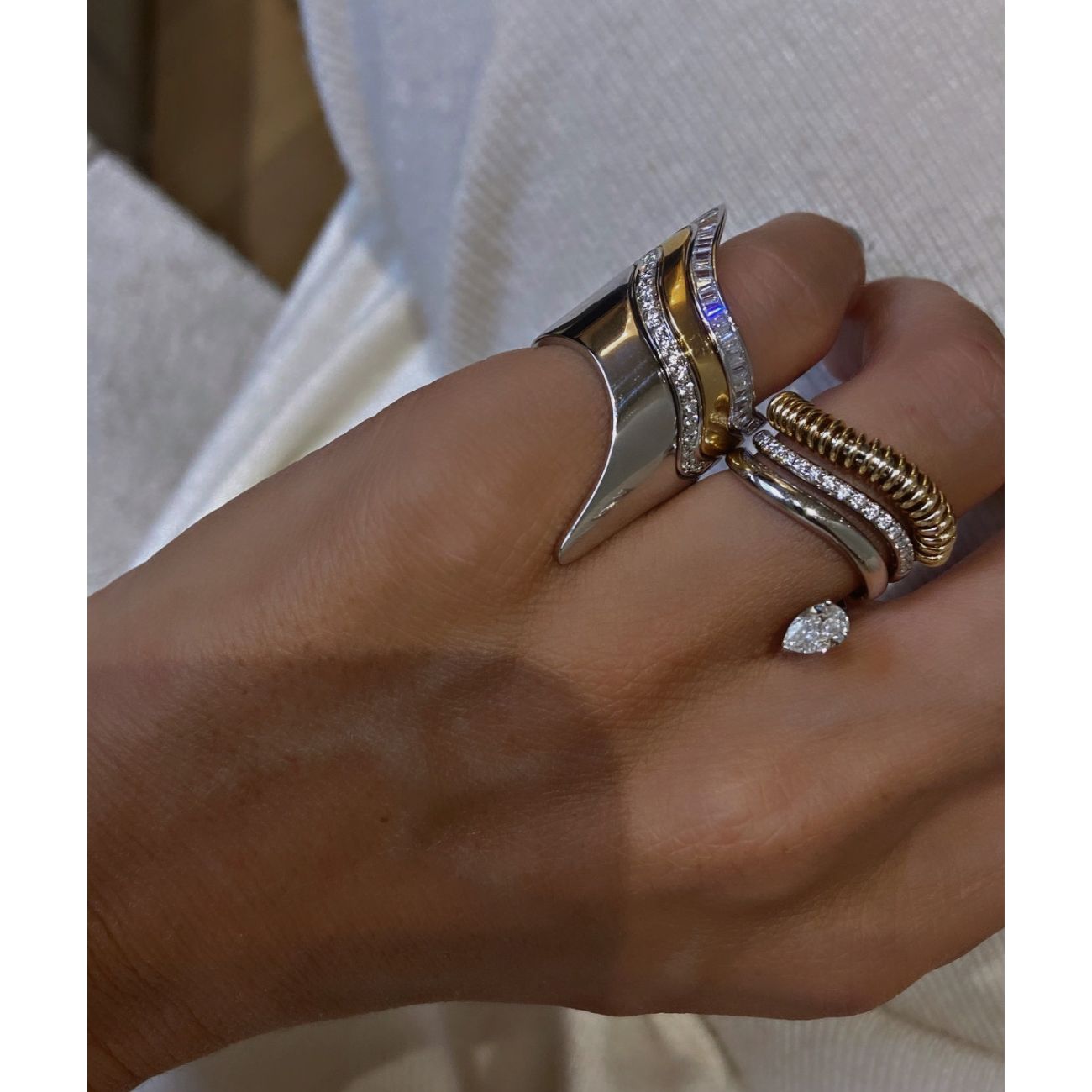 Molten Drop Yüzük - Aven & Laurel