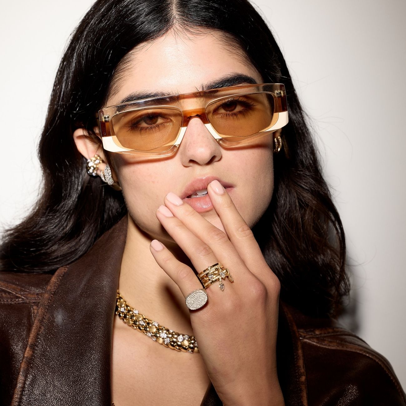 Empire Pave Yüzük - Aven & Laurel