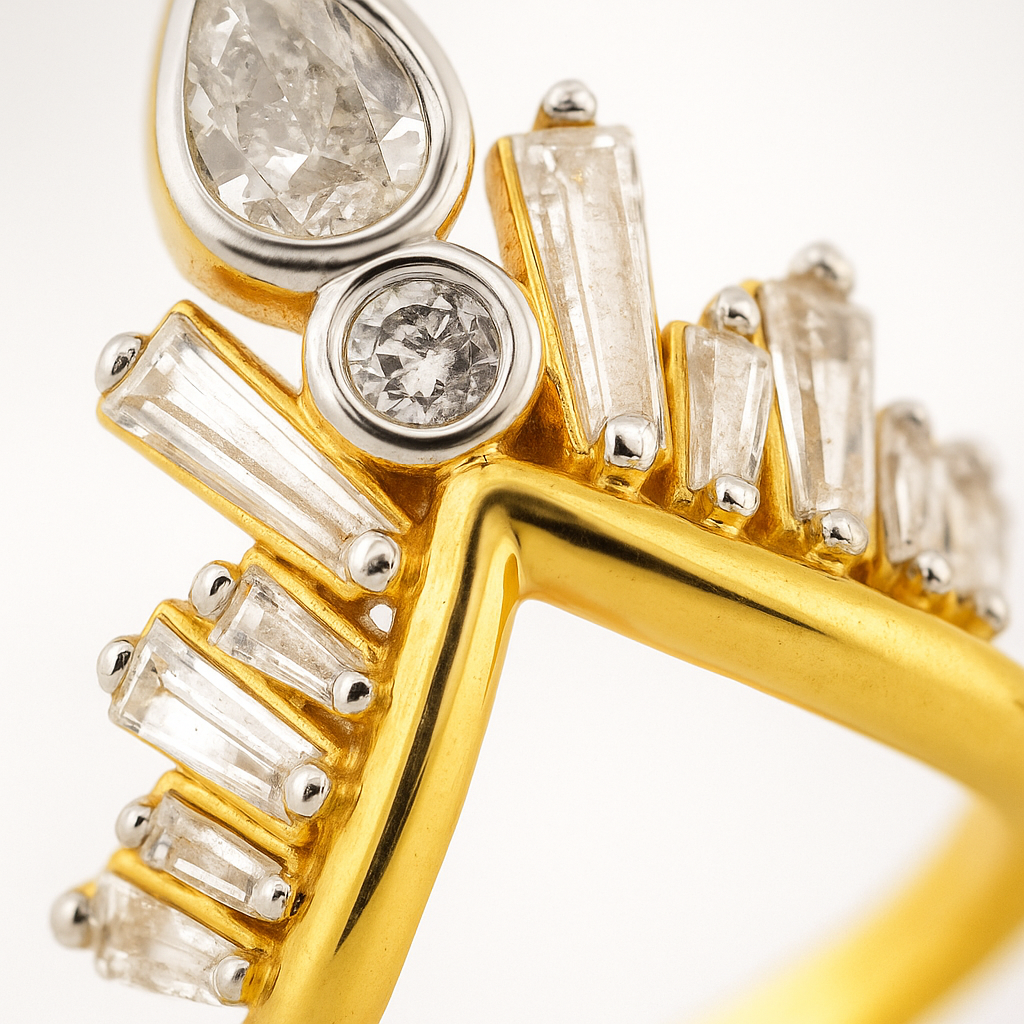 Valoura Spike Yüzük - Aven & Laurel