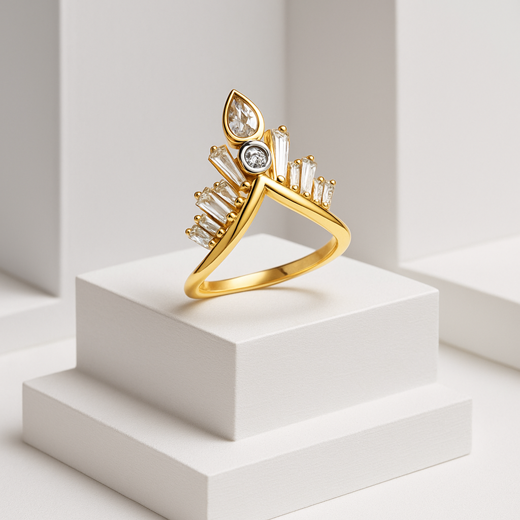 Valoura Spike Yüzük - Aven & Laurel