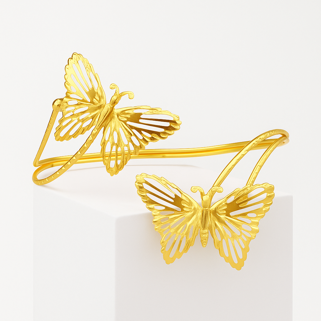 Papillia Kelepçe (Pazu Armcuff Model) - Aven & Laurel