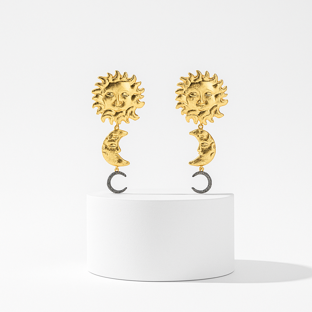 Suncrafted Whispers Küpe - Aven & Laurel