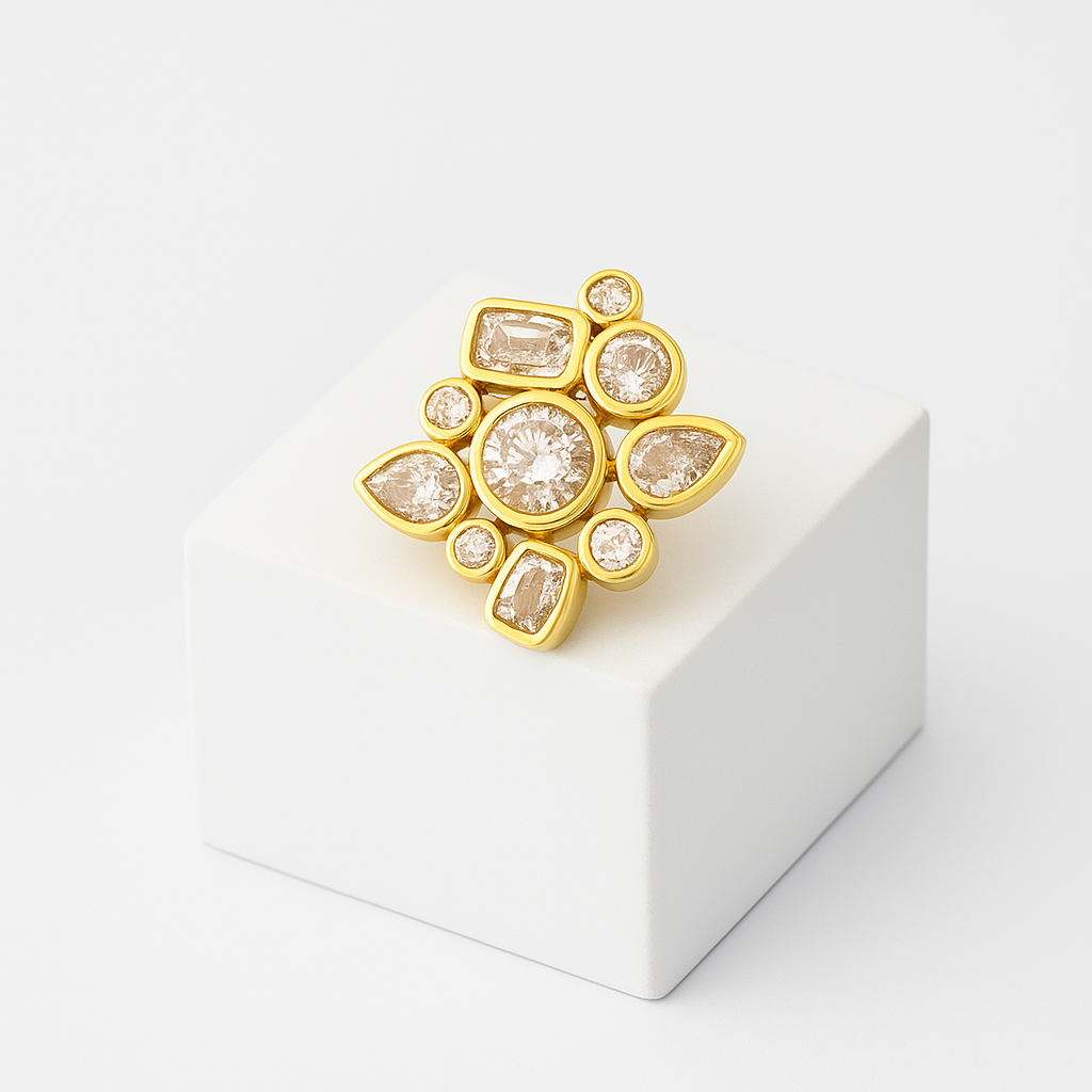 Douce Lumière Küpe - Aven & Laurel