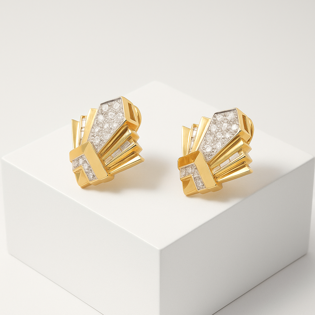 Orion Cut Küpe - Aven & Laurel