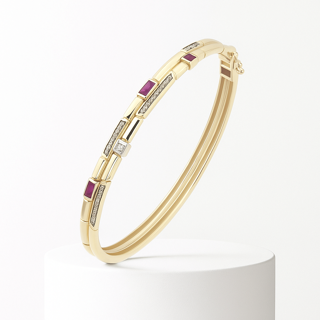 Bourgogne Kelepçe - Aven & Laurel