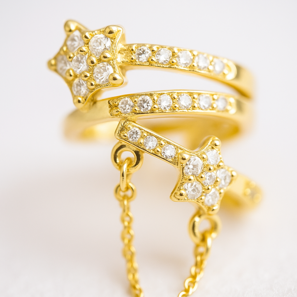 Starveil Earcuff - Aven & Laurel