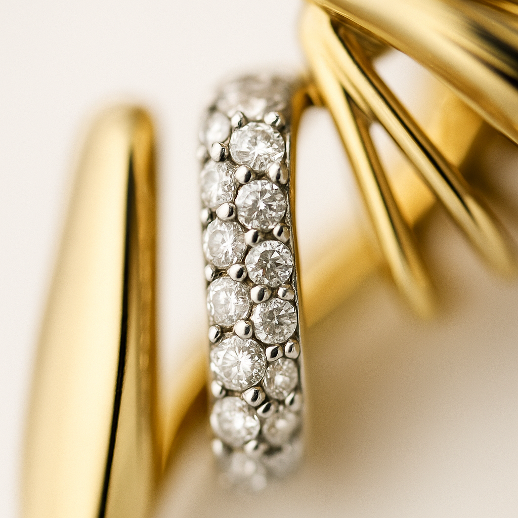 Tam Kulak Sarmalı Earcuff - Aven & Laurel