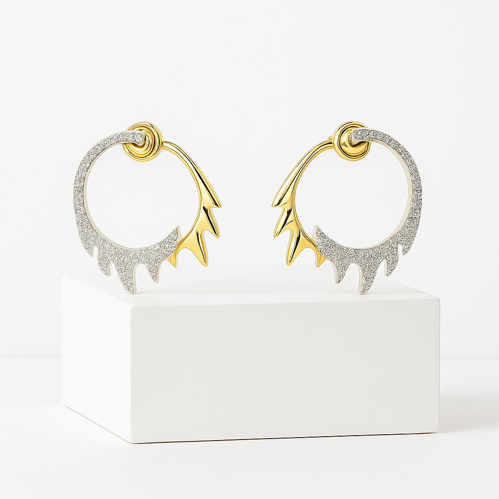 Pyrelith Küpe - Aven & Laurel