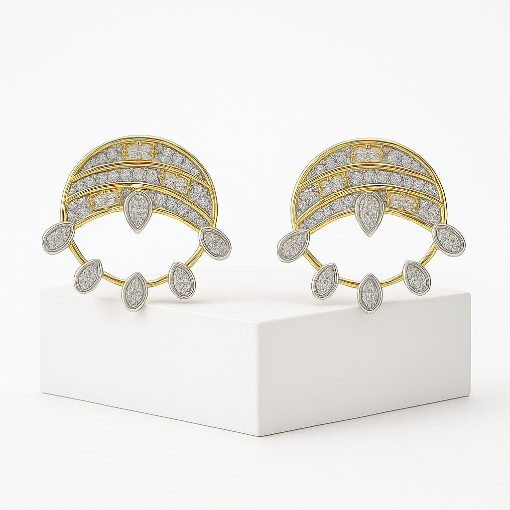 Nuvessa Küpe - Aven & Laurel