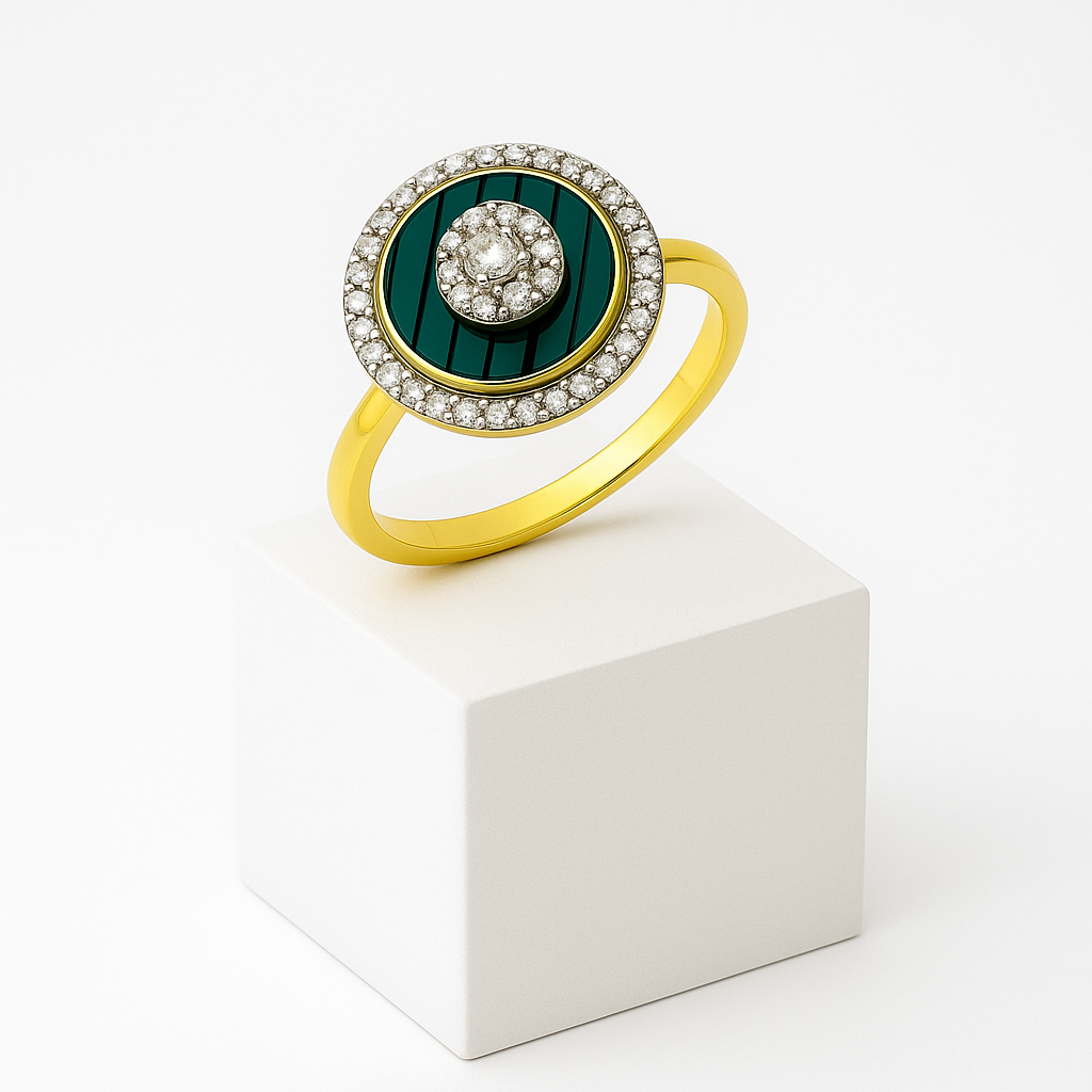 Vert Mystique Yüzük - Aven & Laurel