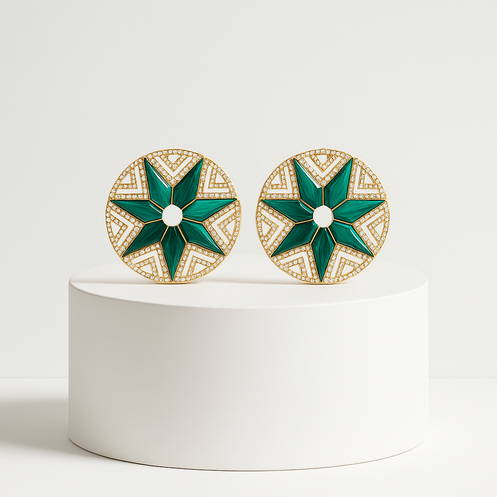 Gaia Seal Küpe - Aven & Laurel