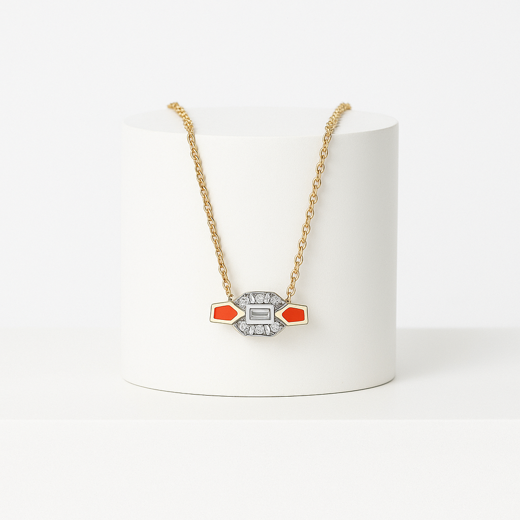 Vermil Crest Kolye - Aven & Laurel