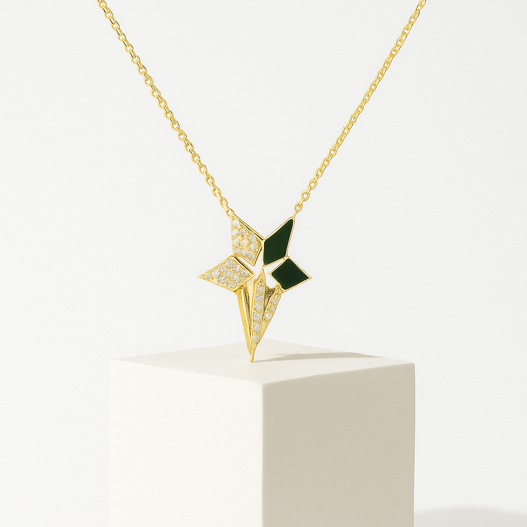 Yuna Crest Kolye - Aven & Laurel