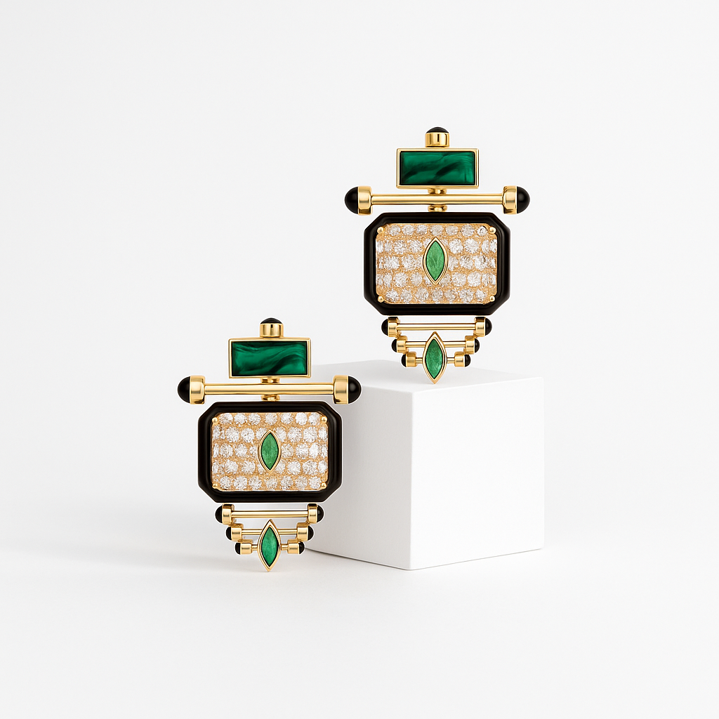 Arcadia Treillis Küpe