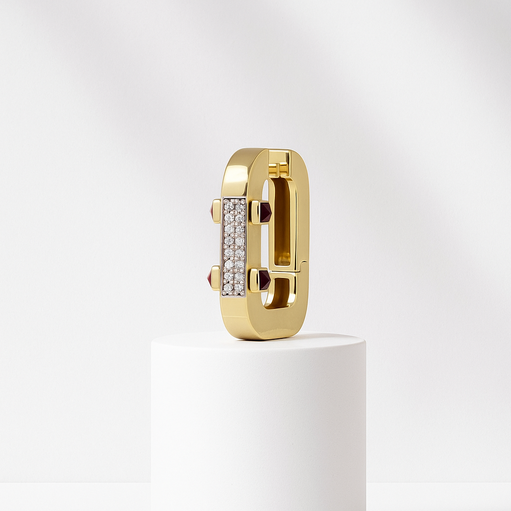 Carabine Rubis Küpe