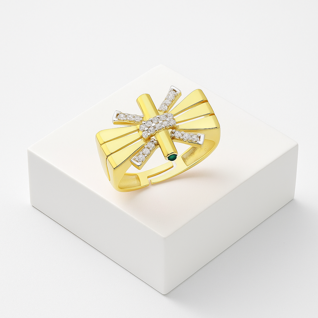 Serene Spiral Yüzük