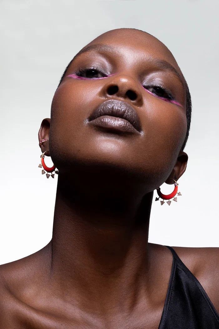 Vermilion Rush Küpe - Aven & Laurel