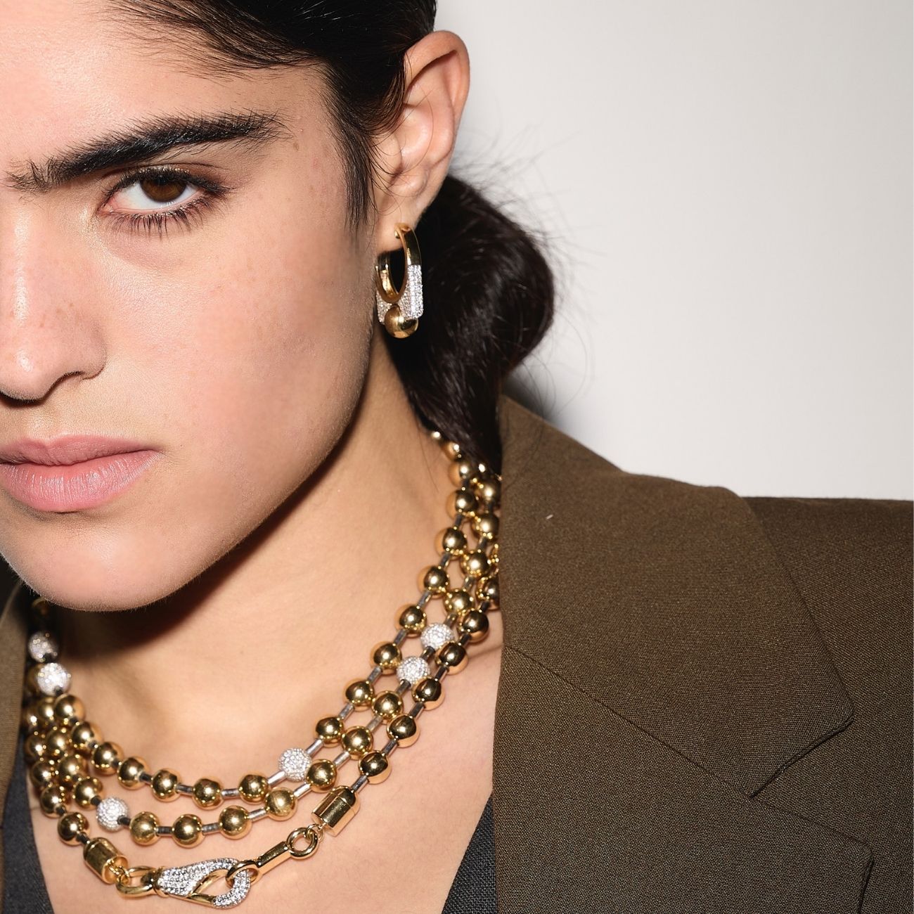 Clé Dorée Kolye - Aven & Laurel