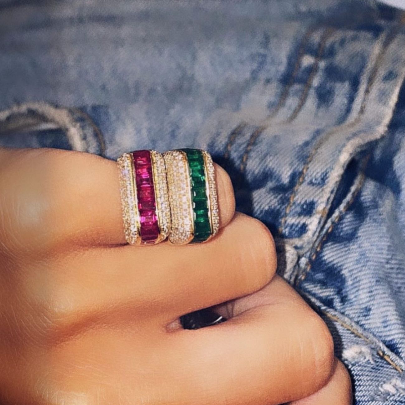 Emeralds Yüzük - Aven & Laurel