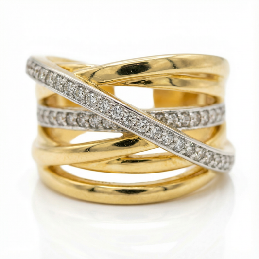 Obsidian Interstellar Ring