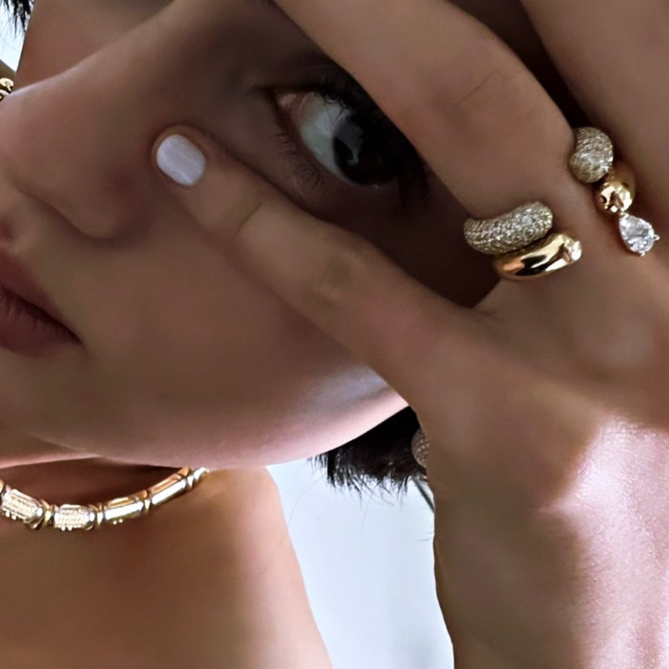 Pear Gleam Yüzük - Aven & Laurel