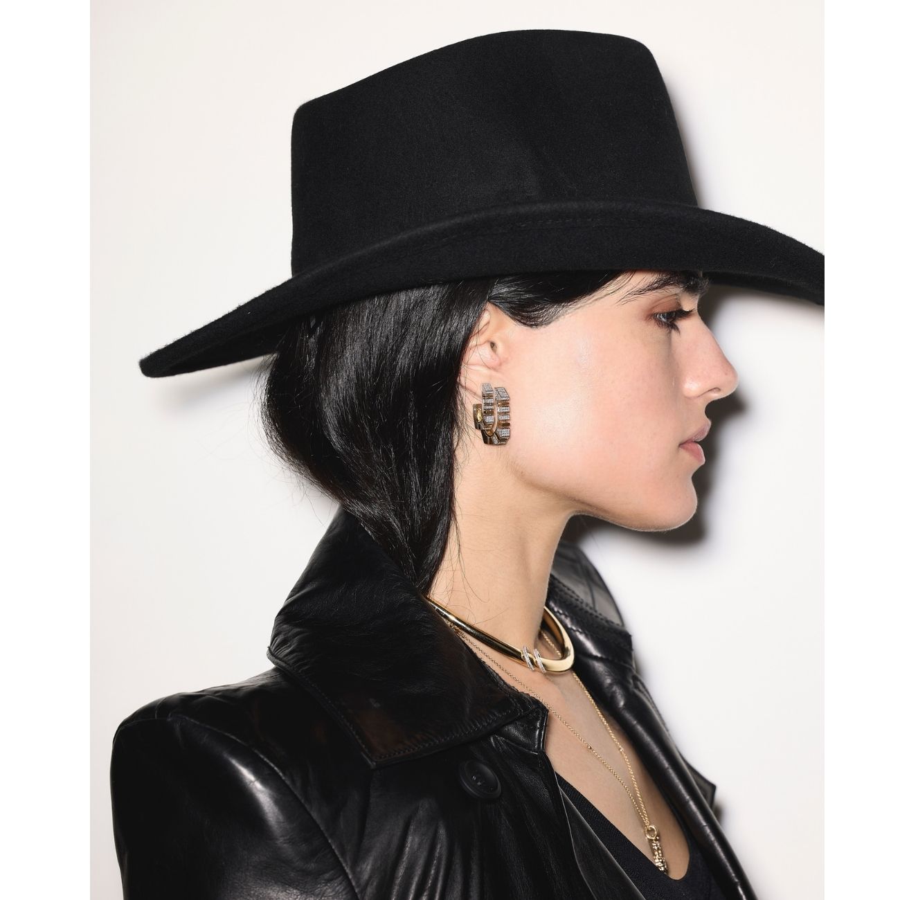 Bold Pave Küpe - Aven & Laurel