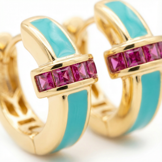 Verdant Ivy Marquise Earrings