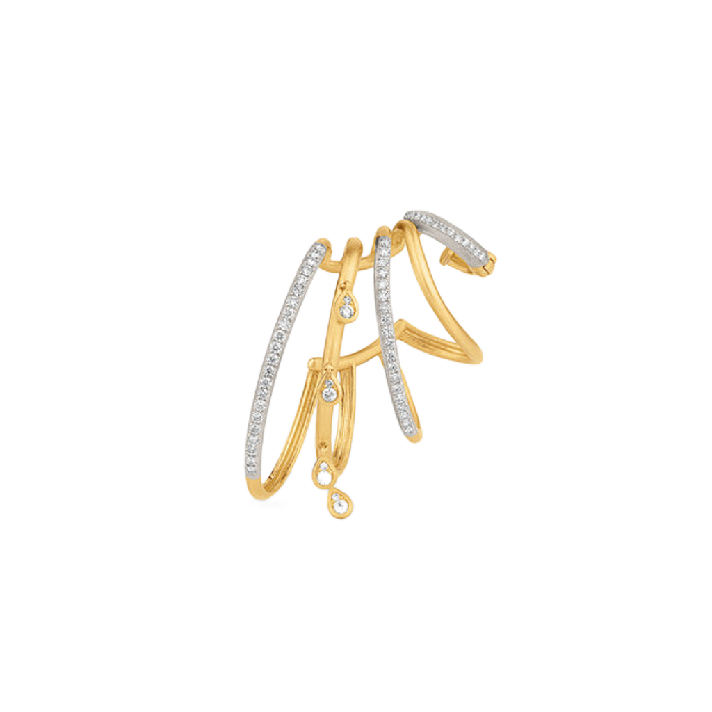 Amber Flux Earcuff - Aven & Laurel