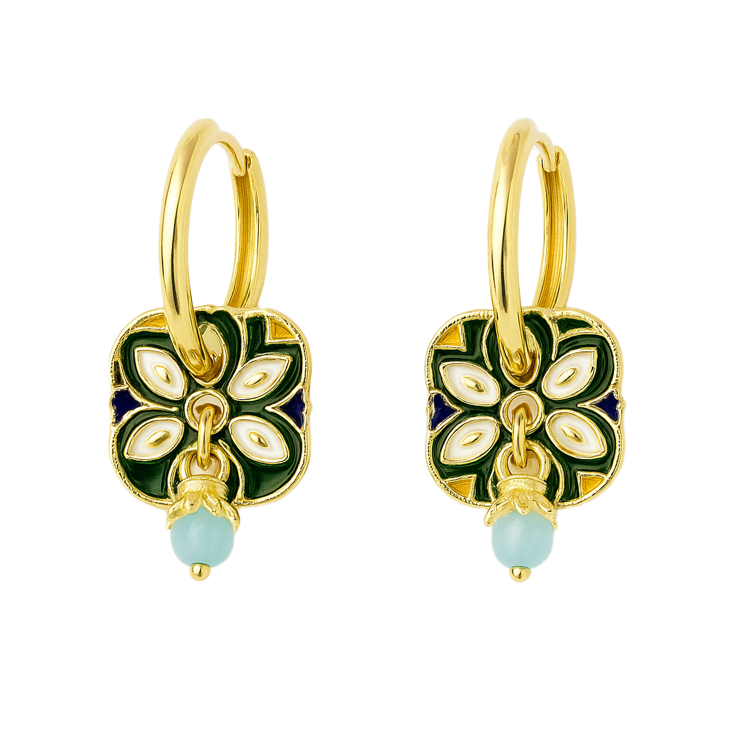 Bois d’Or Küpe - Aven & Laurel