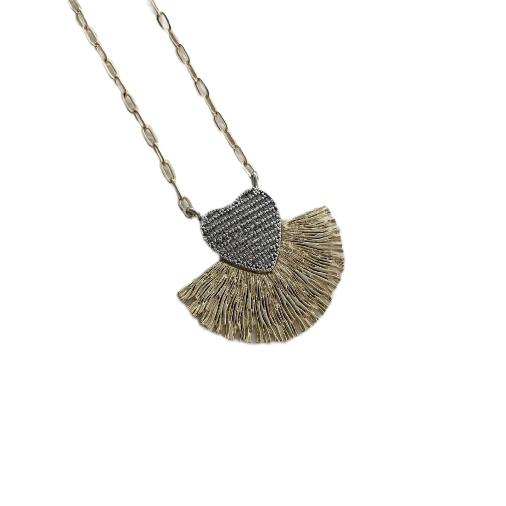 Celestial Heart Kolye - Aven & Laurel