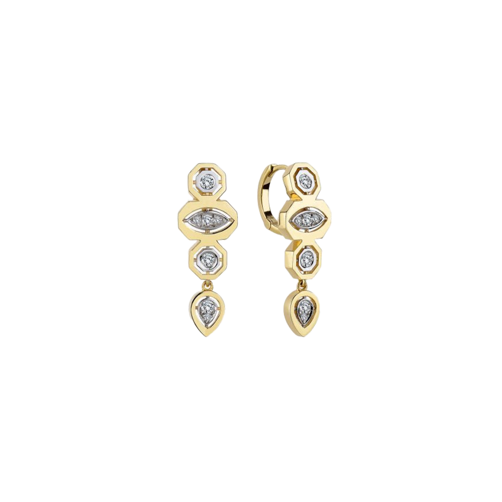 Glimmer Focus Küpe - Aven & Laurel