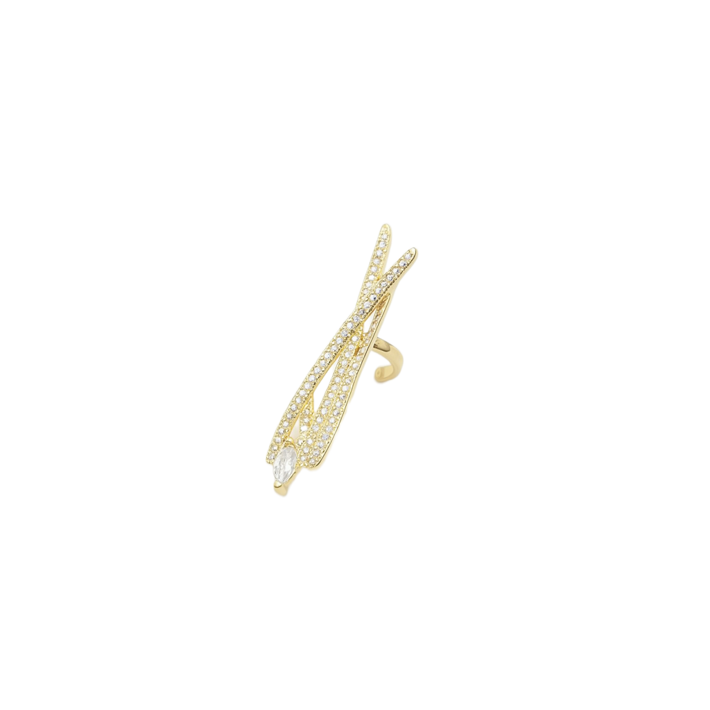 Glintwhisper Earcuff - Aven & Laurel