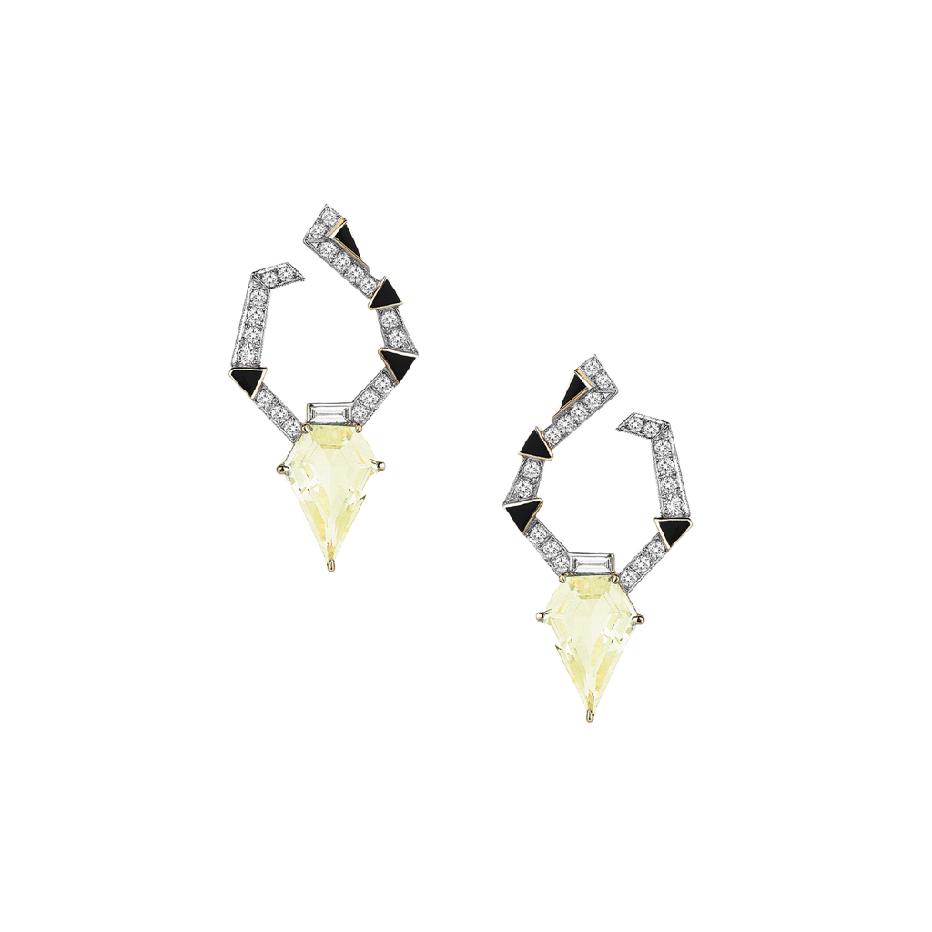 Golden Circle Küpe - Aven & Laurel