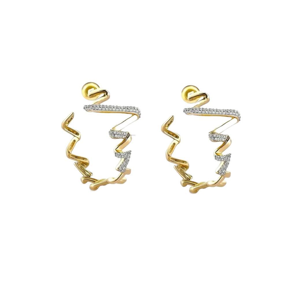 Infinity Swirl Küpe