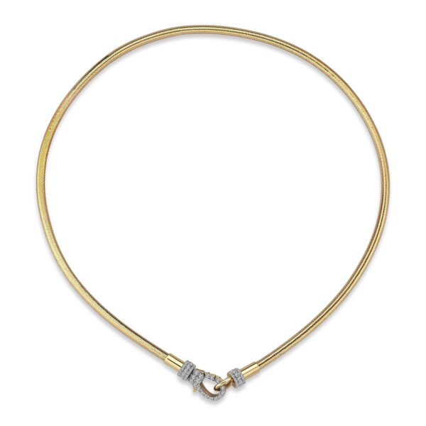 Velvet Gold Loop Kolye - Aven & Laurel