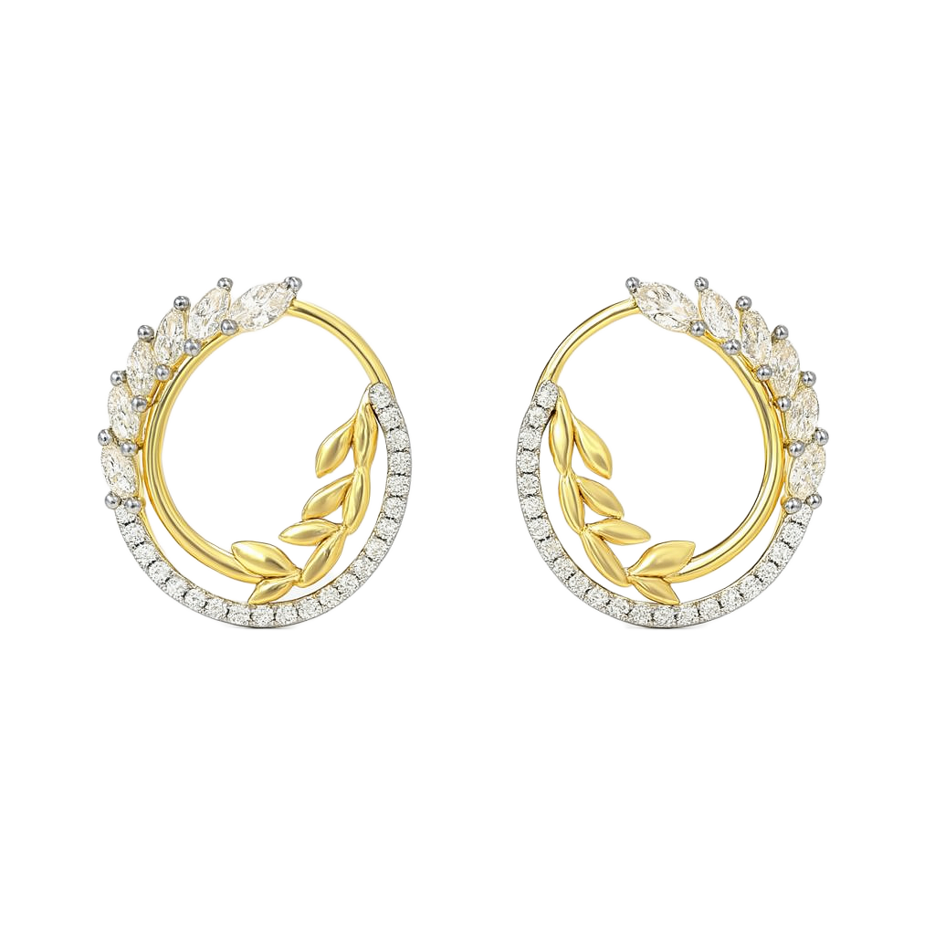 Lirae Wreath Küpe - Aven & Laurel