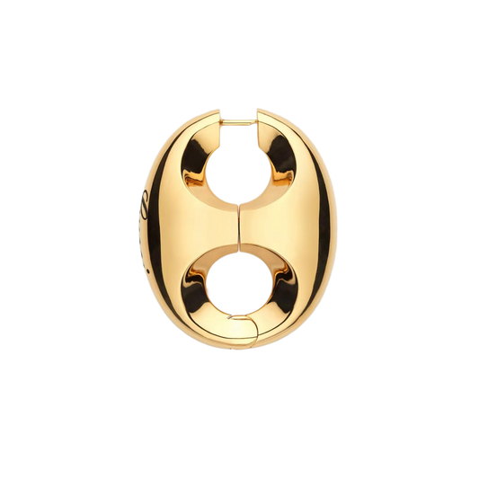 Lustro Oval Küpe (İthal Kutulu Model)