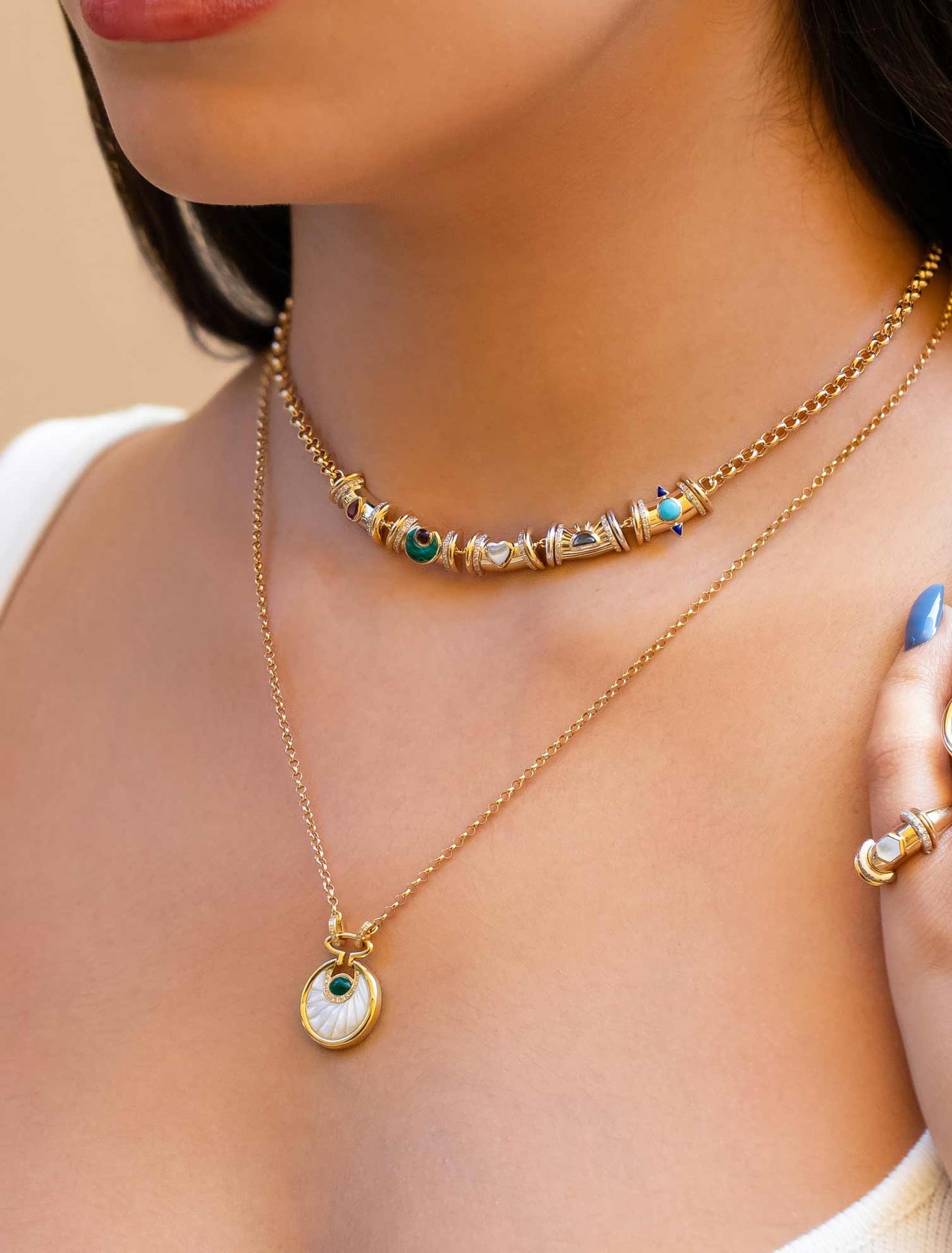 Cercle d’Âmes Kolye - Aven & Laurel