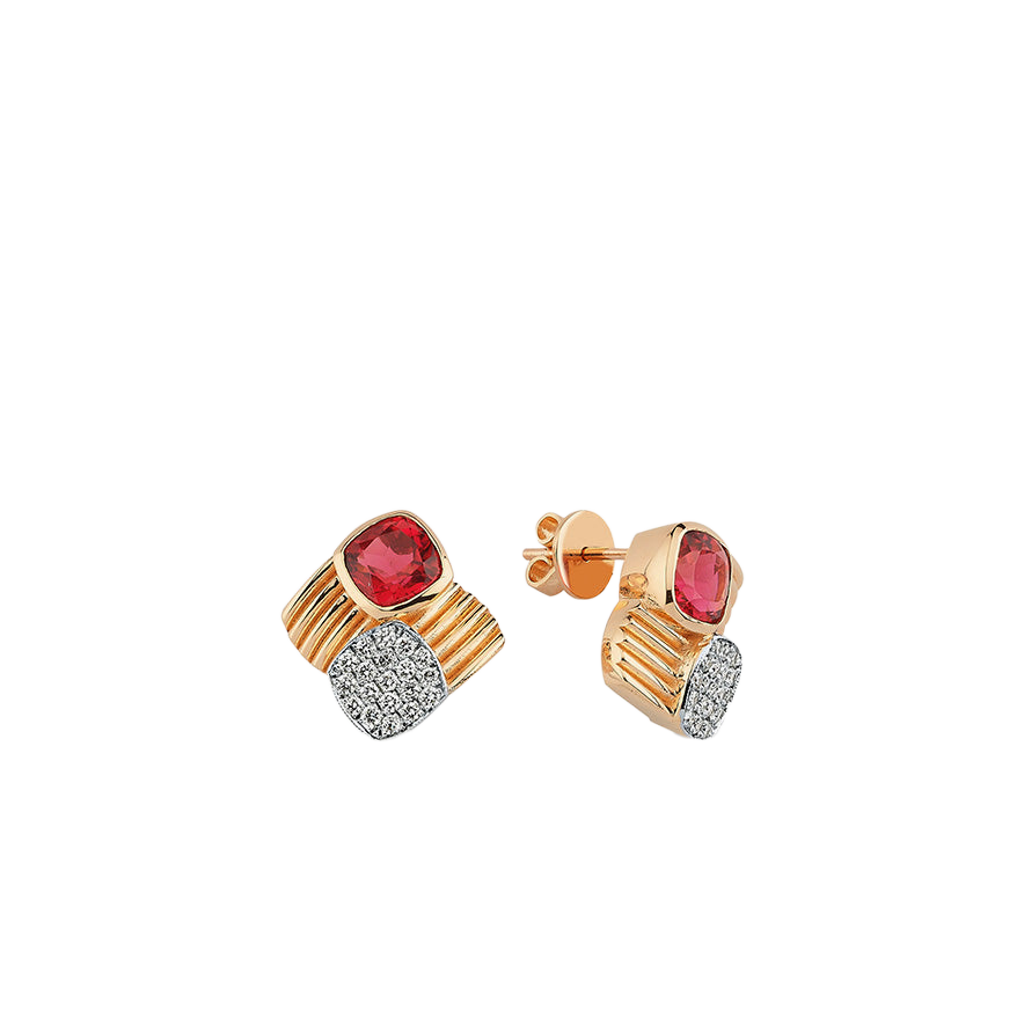 Mirror Quartz Küpe - Aven & Laurel