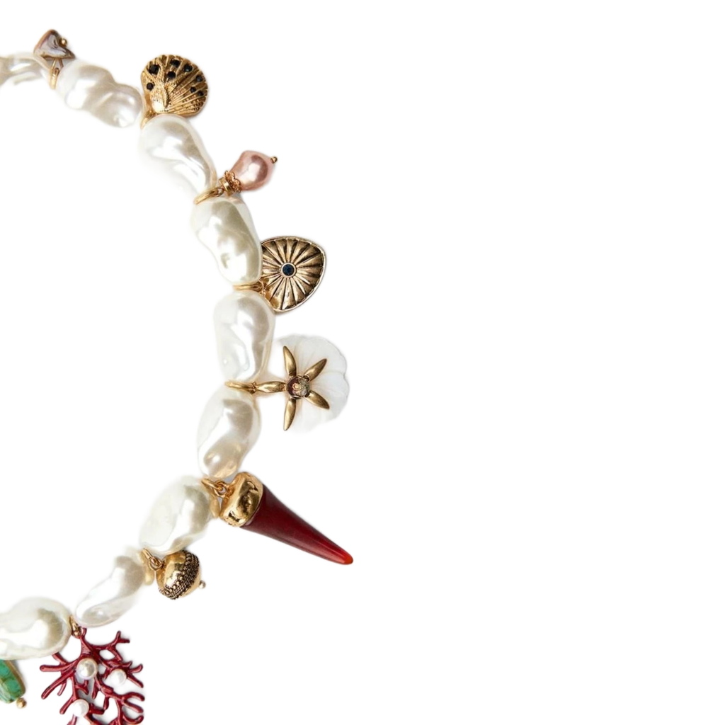 Nacre Bloom Kolye - Aven & Laurel