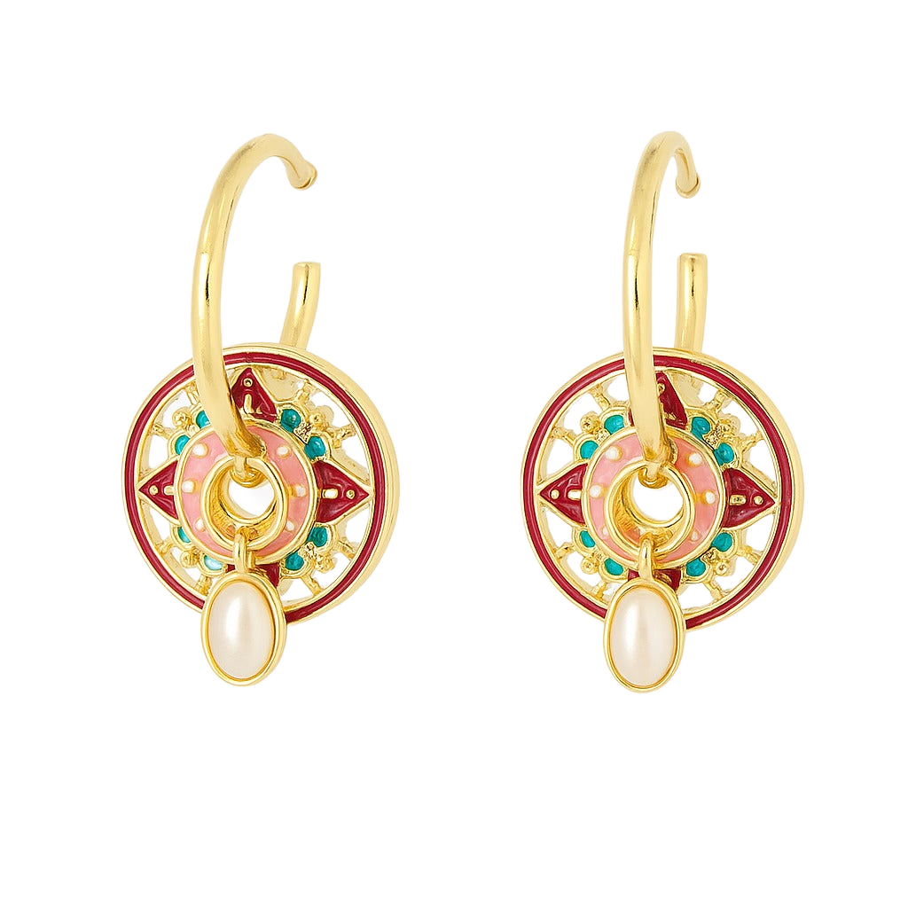 Perle Nomade Küpe - Aven & Laurel