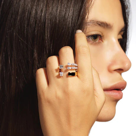 Freedom Twist Yüzük - Aven & Laurel