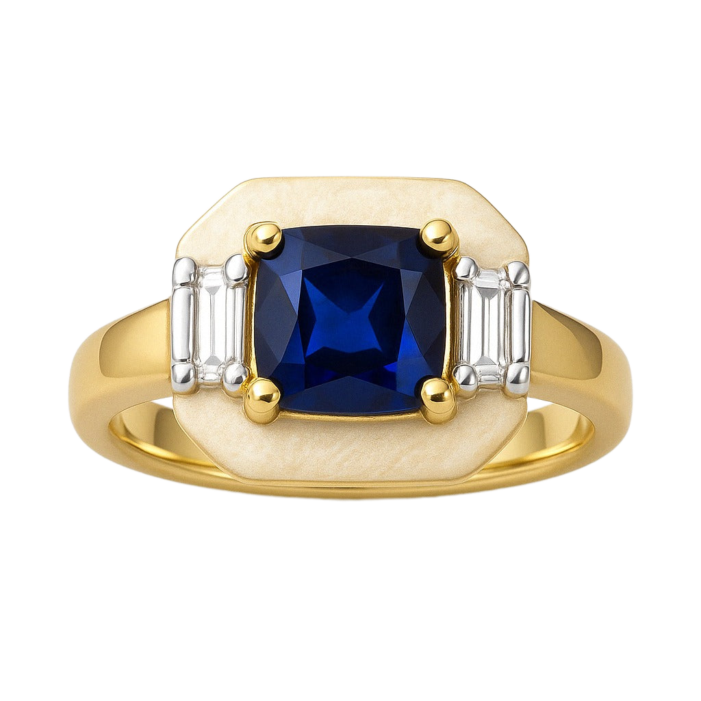 Sapphire Dominion Yüzük - Aven & Laurel