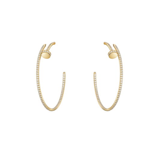 Voltare Hoop Küpe (İthal Kutulu Model)