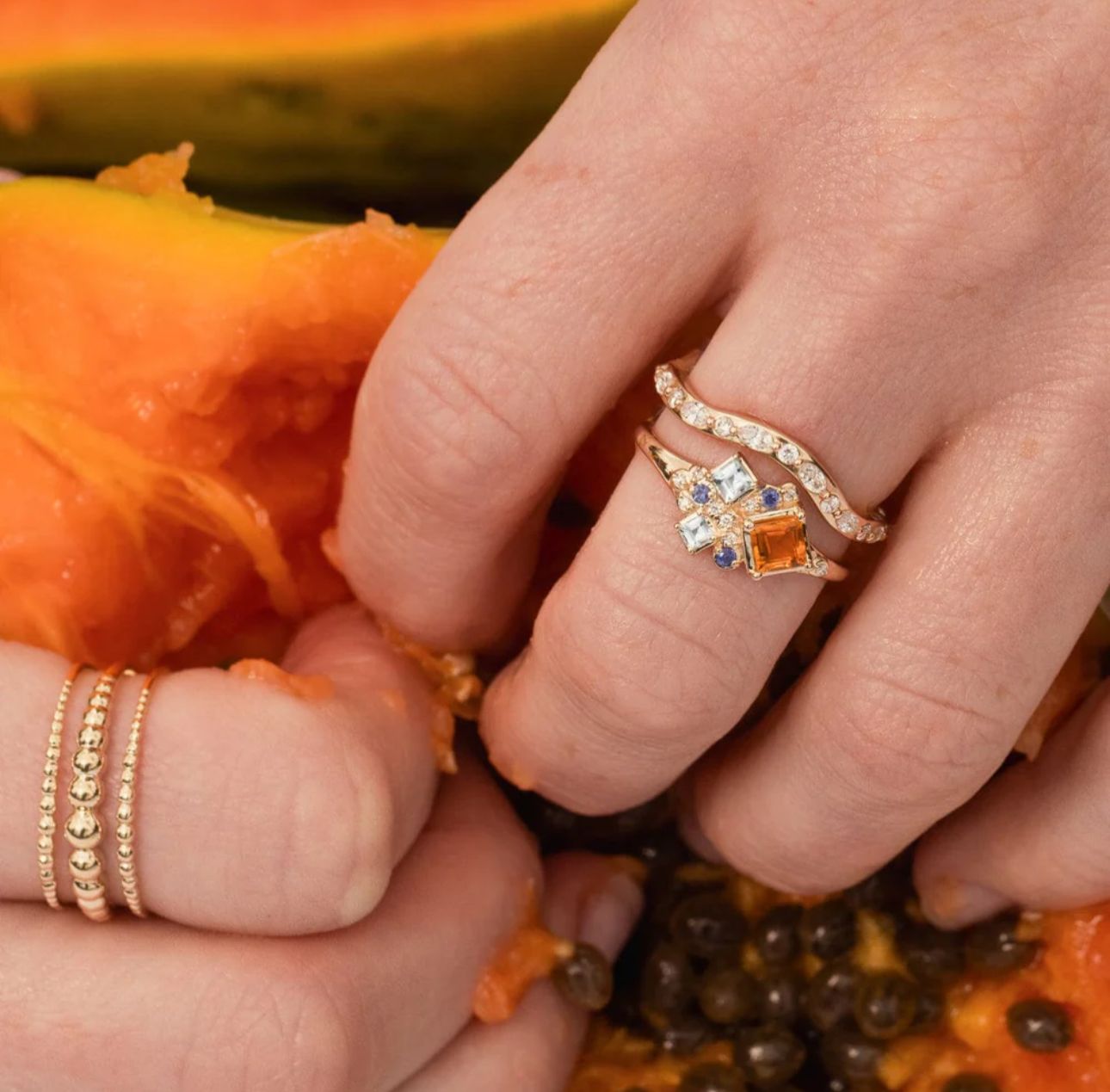 Aurora Burn Yüzük - Aven & Laurel