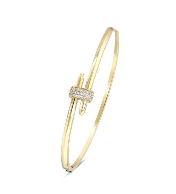 Gilded Nailé Kelepçe - Aven & Laurel