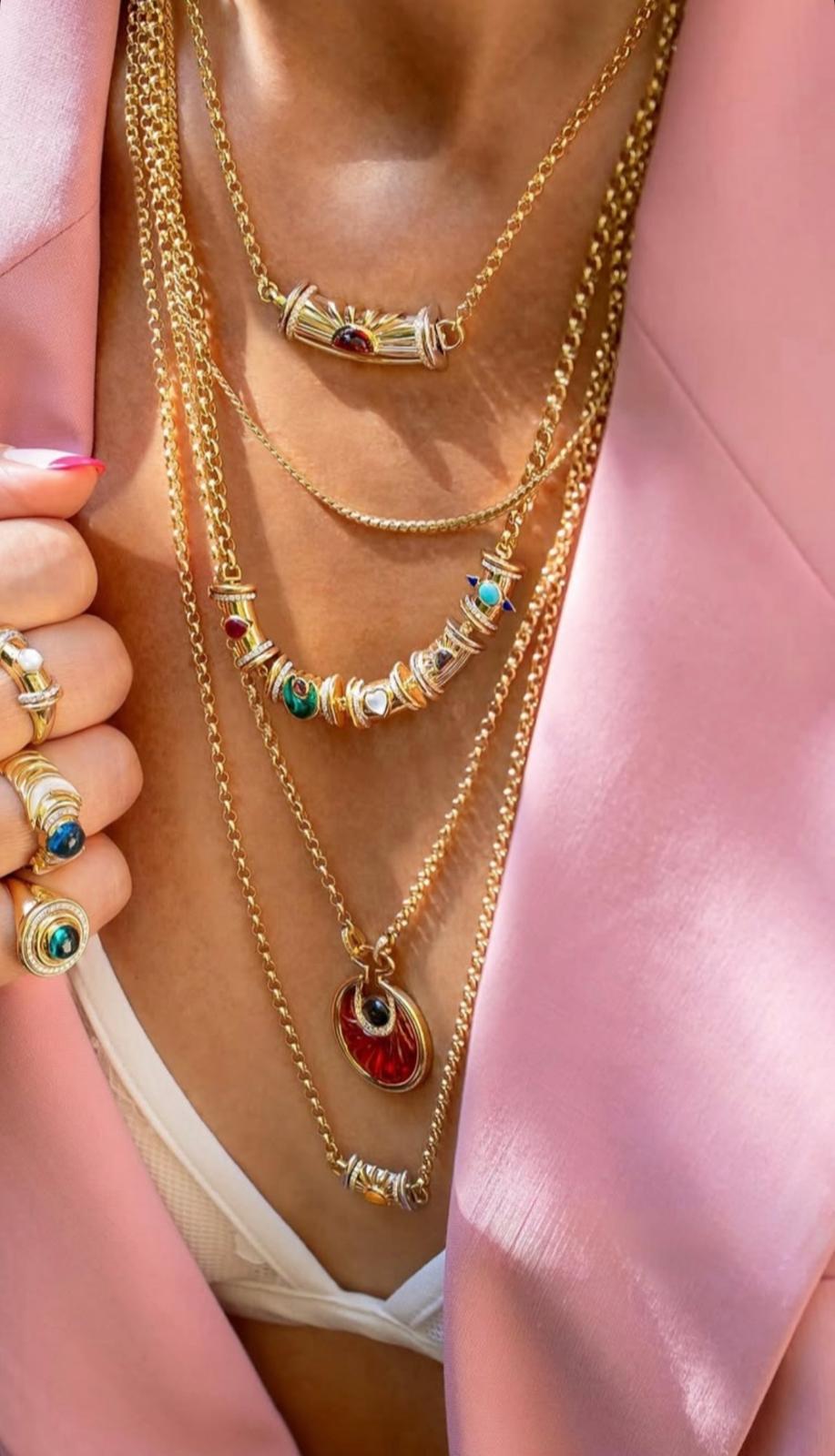 Sceau de Lumière Kolye - Aven & Laurel