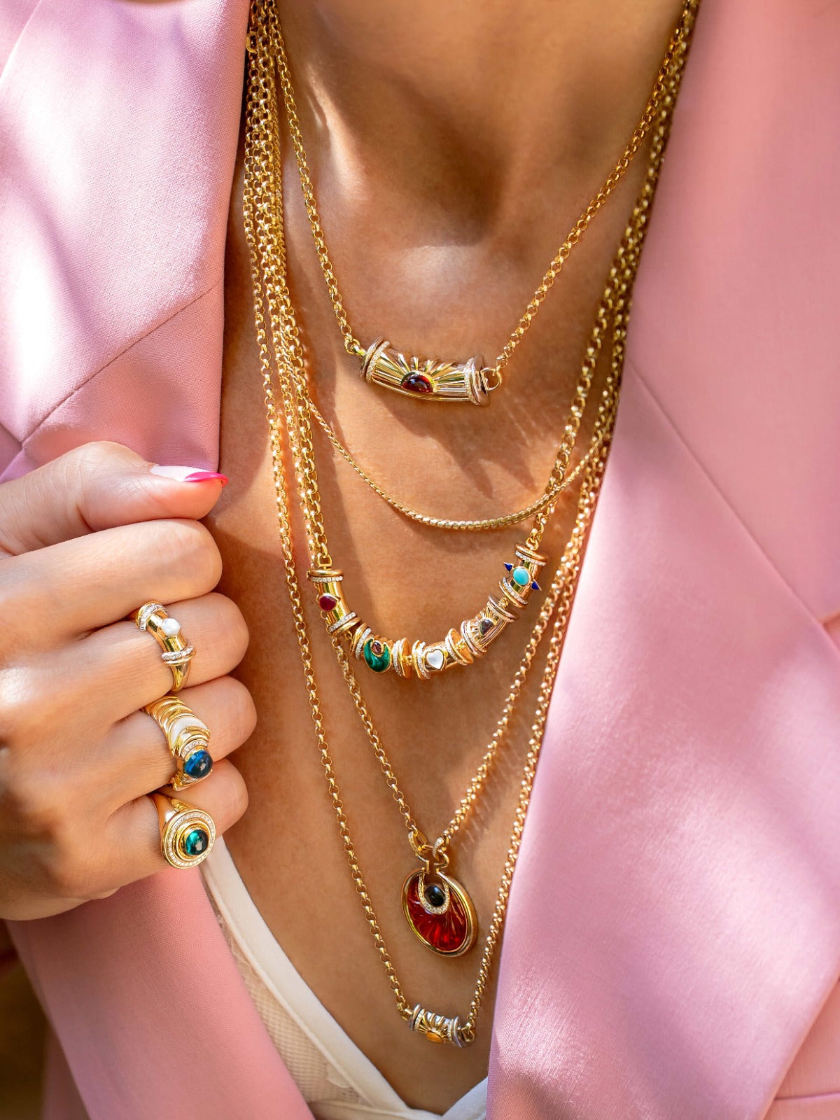 Cercle d’Âmes Kolye - Aven & Laurel