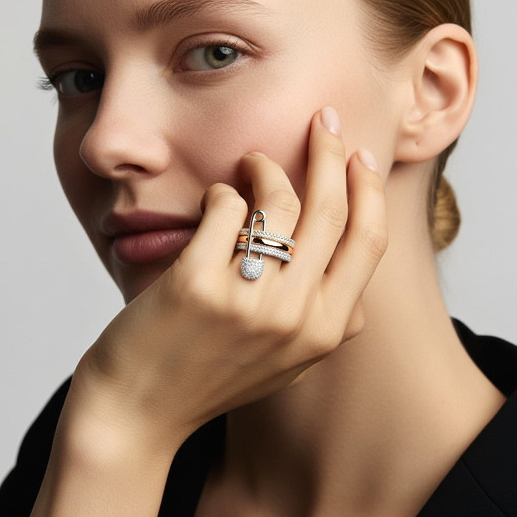 Trinelle Pavé Yüzük