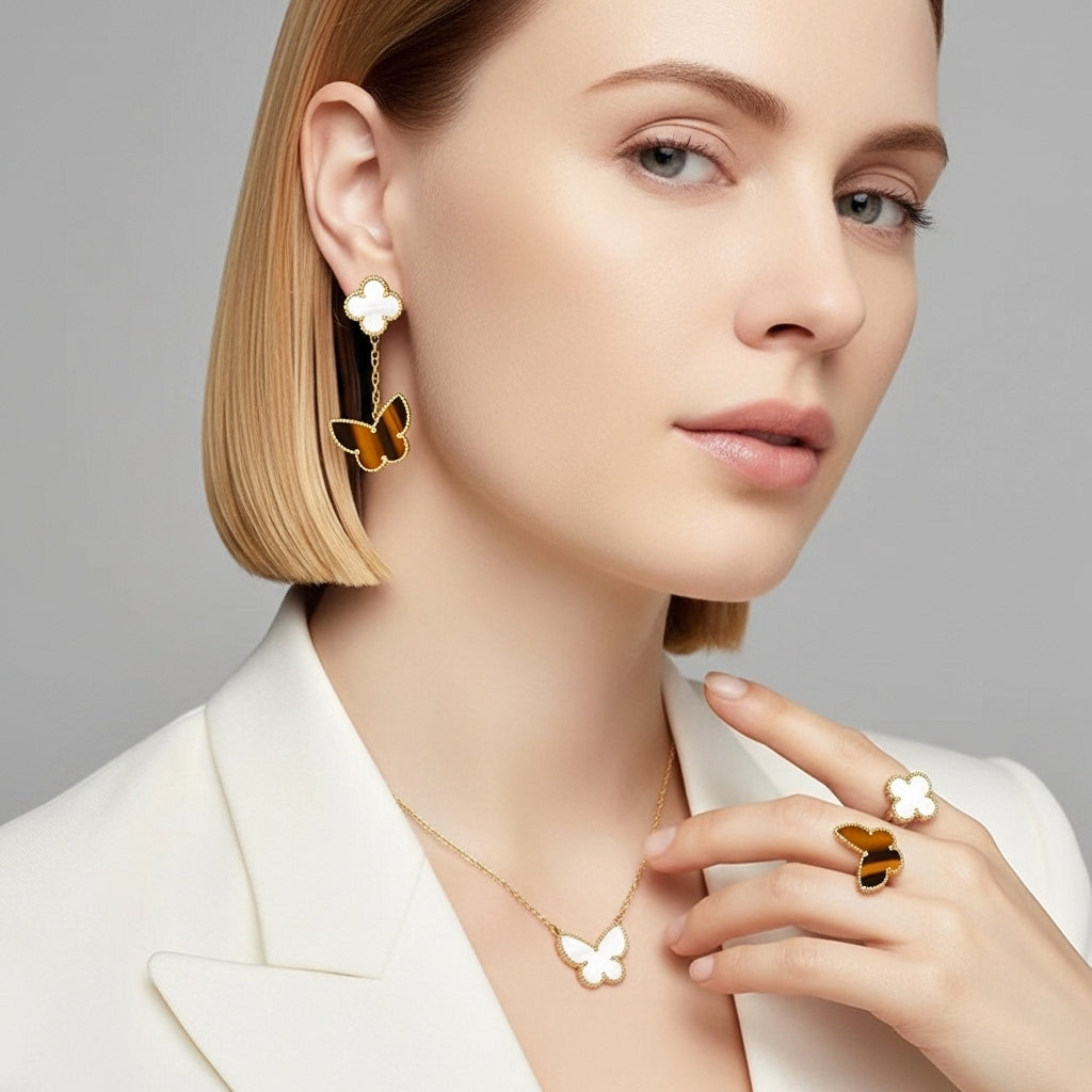 VCA Fleur d’Aura Küpe (İthal Kutulu Model)